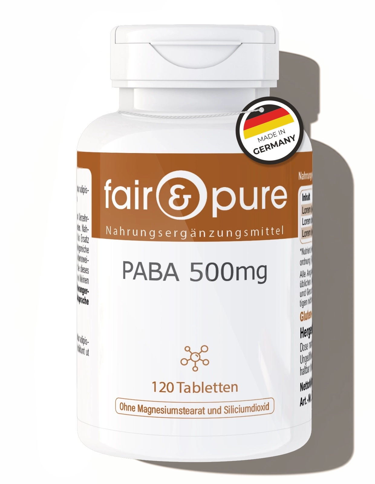 PABA 500mg